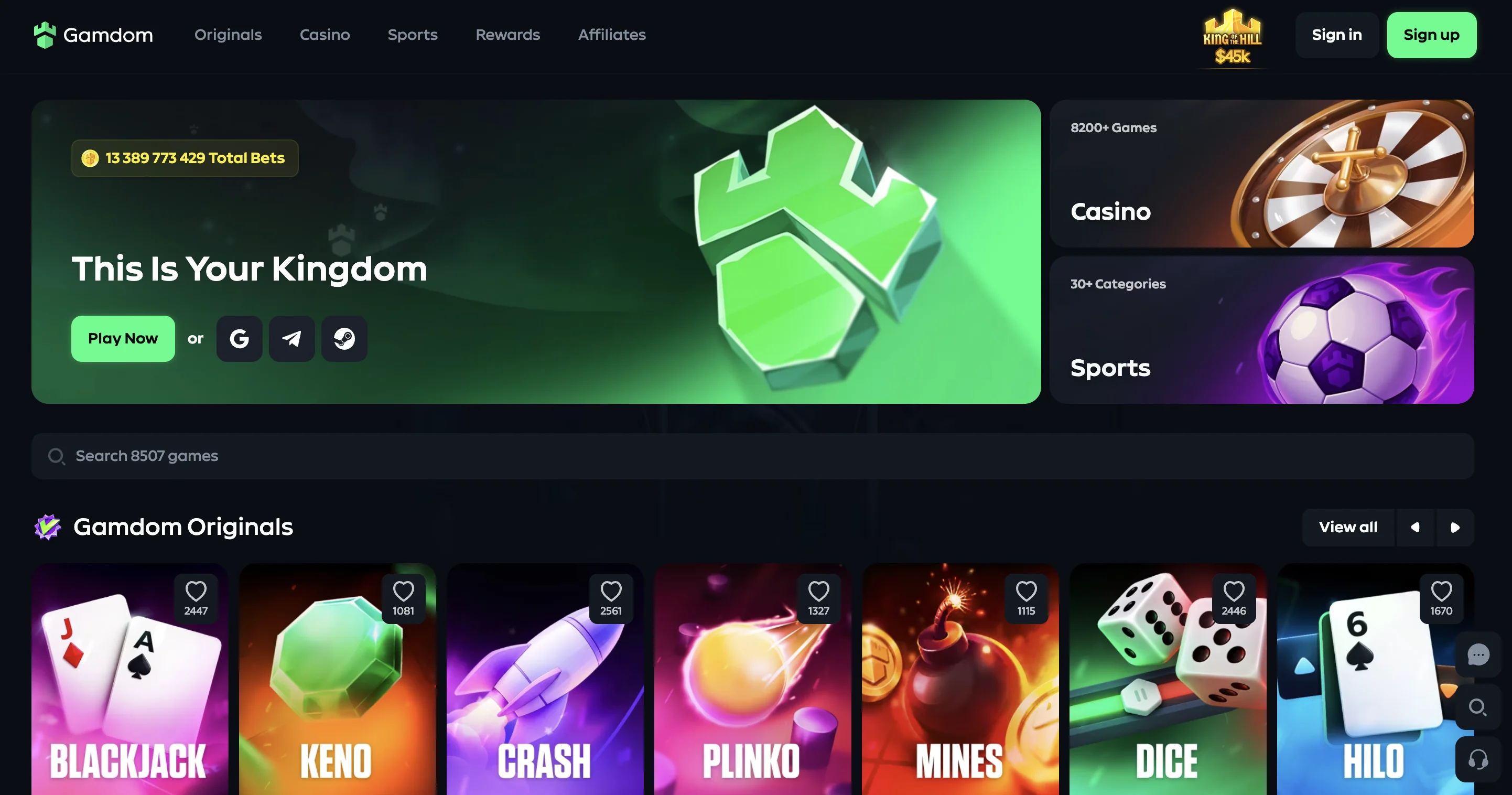 Gamdom Casino